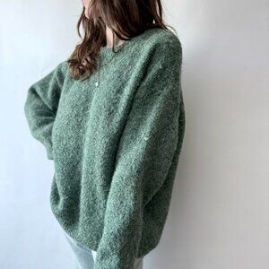 90s Style Green Vintage